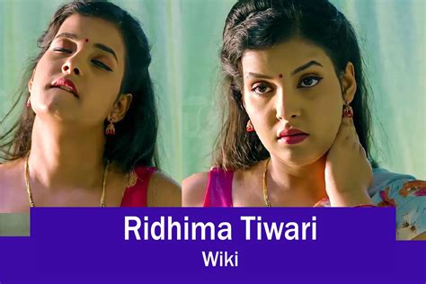 riddhima tiwari wikipedia|Ridhima Tiwari Biography, Age, Wiki, Net Worth,。